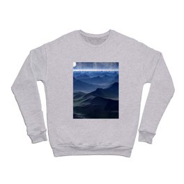 moonlight mountain Crewneck Sweatshirt