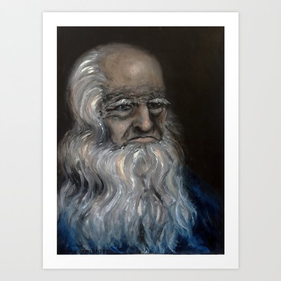 Leonardo da Vinci Art Print