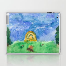 Night in the forest Laptop Skin