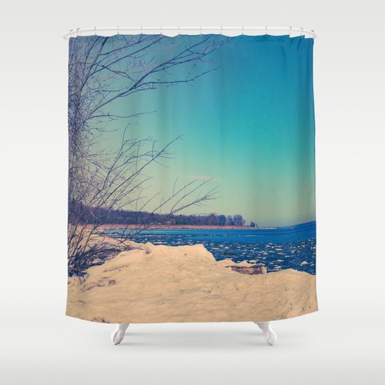Winter Romance Shower Curtain