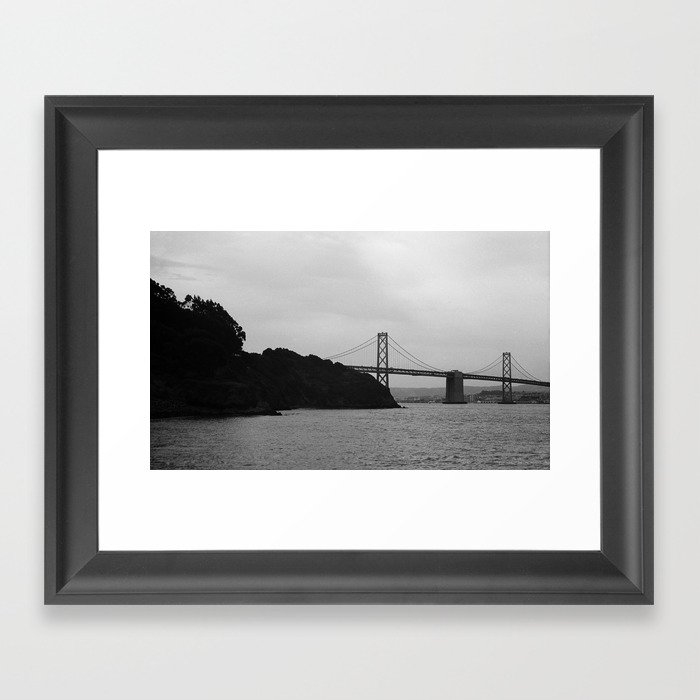 San Francisco Bay Bridge 2007 Framed Art Print