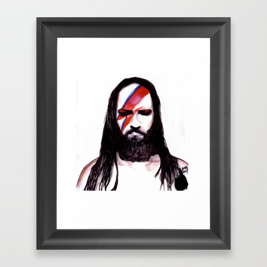 Sane Framed Art Print