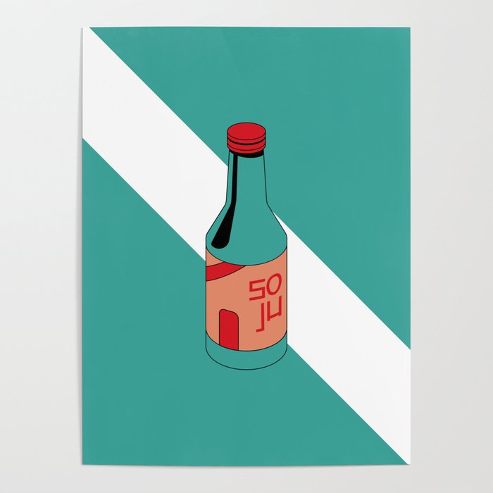 Soju, the Korean Liquor Poster