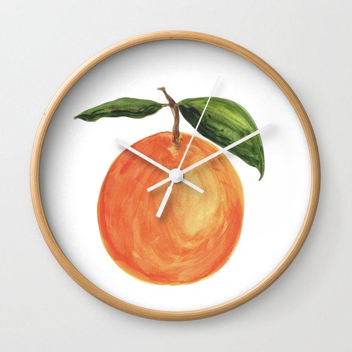 clementine. Wall Clock