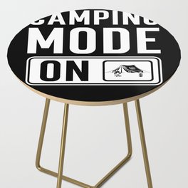 Camping Mode on Side Table