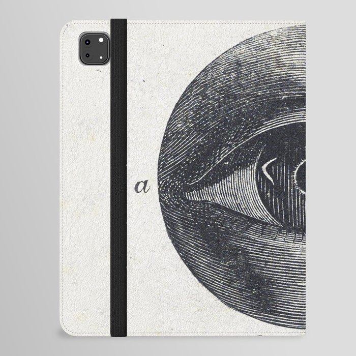 Menselijk Oog Met Een Afwijking iPad Folio Case