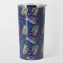 Colorful Tubas Travel Mug