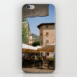 View From the Café iPhone Skin