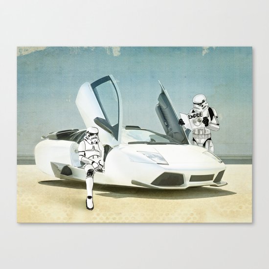 Lost searching for the Death Star 03 Canvas Print