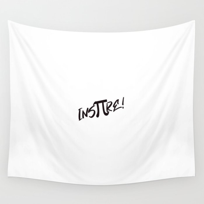Inspire Pi Day Wall Tapestry