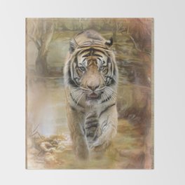 Tiger Throw Blanket From Society6