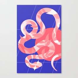 Blooming Snake N1 Canvas Print