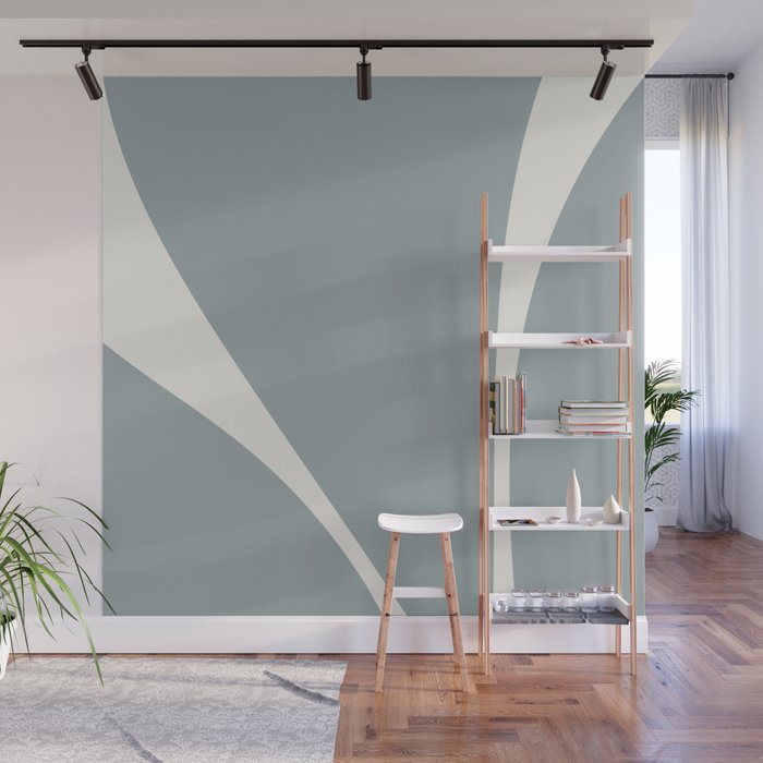 Minimalist Plant Abstract XII Wall Mural