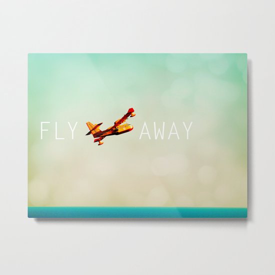 Fly Away Metal Print