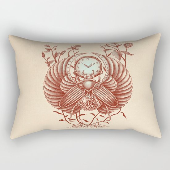 Time Flies Rectangular Pillow