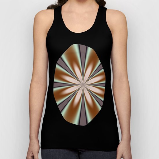 Fractal Pinch in BMAP03 Unisex Tank Top