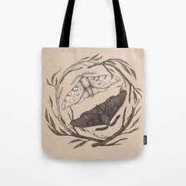 Peppered Moths Tote Bag
