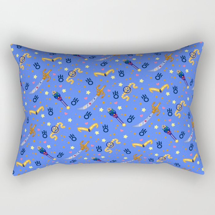 Sailor Uranus Pattern / Sailor Moon Rectangular Pillow