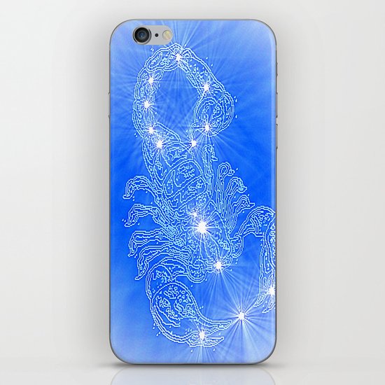 Scorpio, constellation series iPhone & iPod Skin