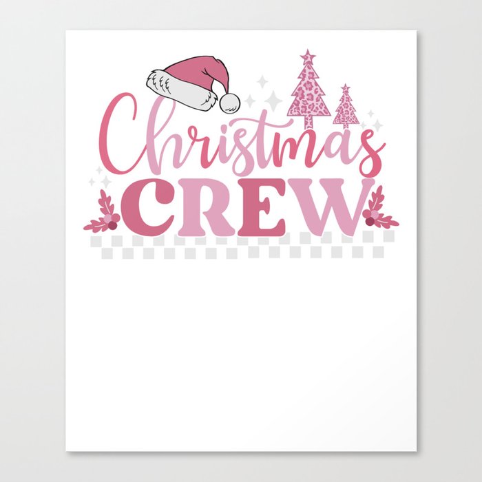 Christmas Crew Canvas Print