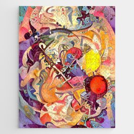 Colorful Explosion Jigsaw Puzzle
