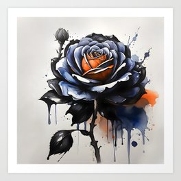 fantasy flower -11- Art Print