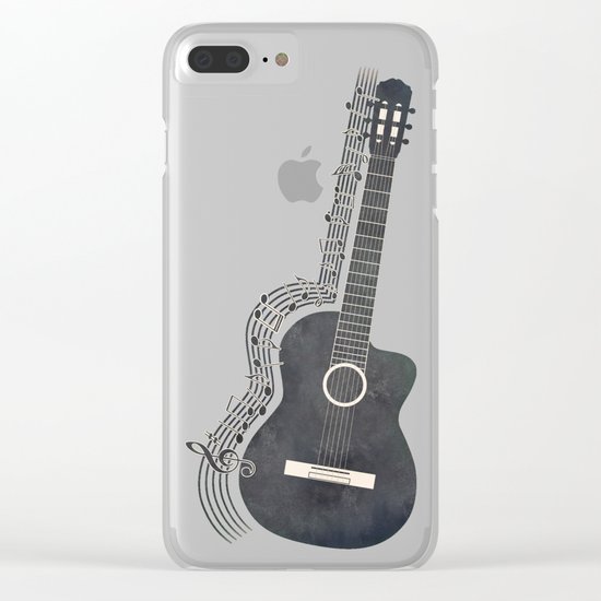 Guitar Clear iPhone Case