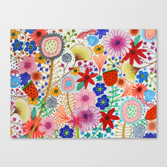 fleur-moi Canvas Print