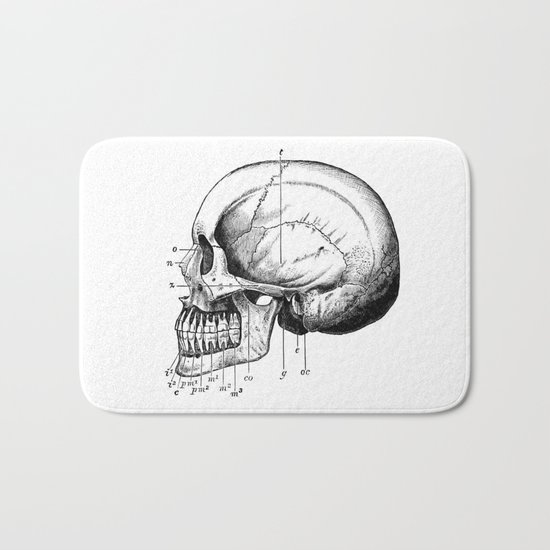 Skull 3 Bath Mat