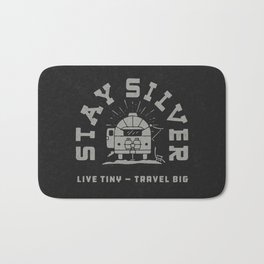 “Stay Silver” Retro Type (1 color) Bath Mat