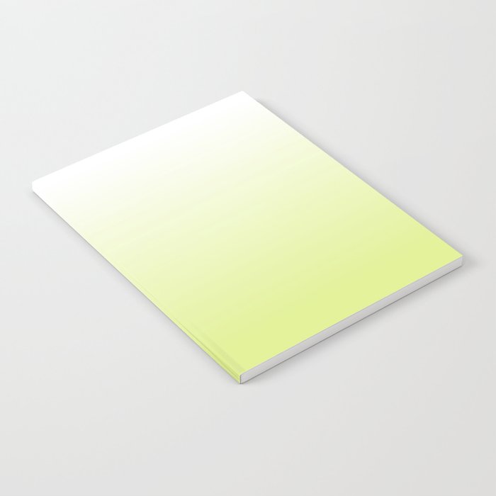 OMBRE LIME GREEN COLOR Notebook