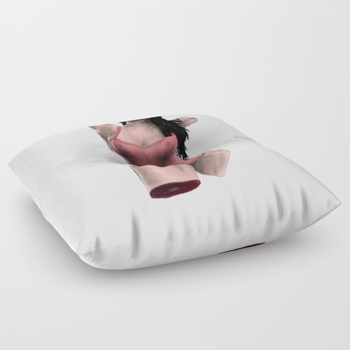 Curvy 34C Floor Pillow