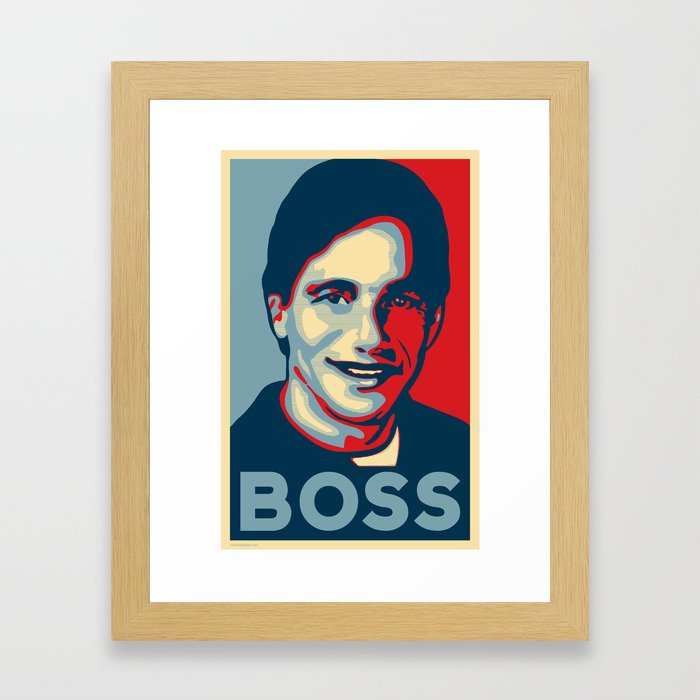 Danza Did It! "Boss" T-Shirt Framed Art Print