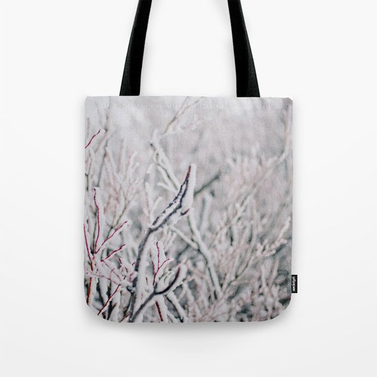 Winter Snow Tote Bag