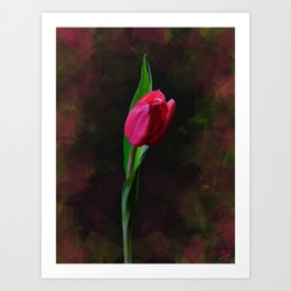 tulip Art Print