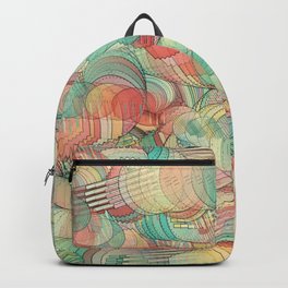 Graphic design eight by Leslie Harlow Backpack