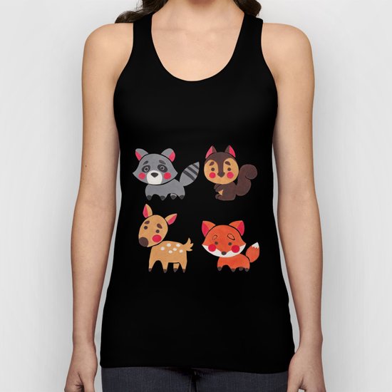 The Happy Forest Friend Unisex Tank Top