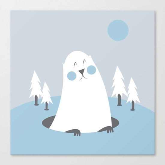 Groundhog Canvas Print