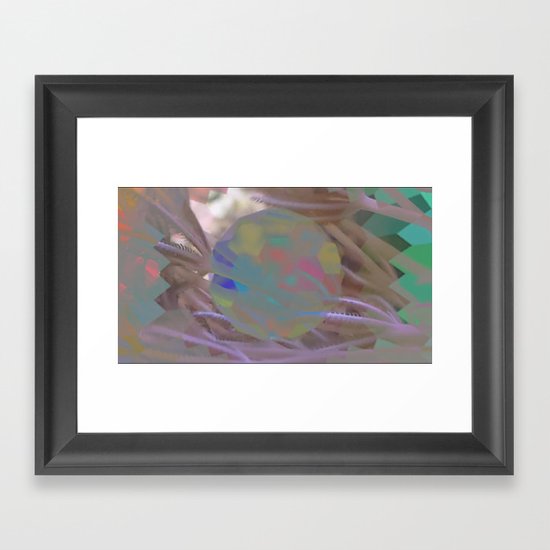 abstract nature Framed Art Print