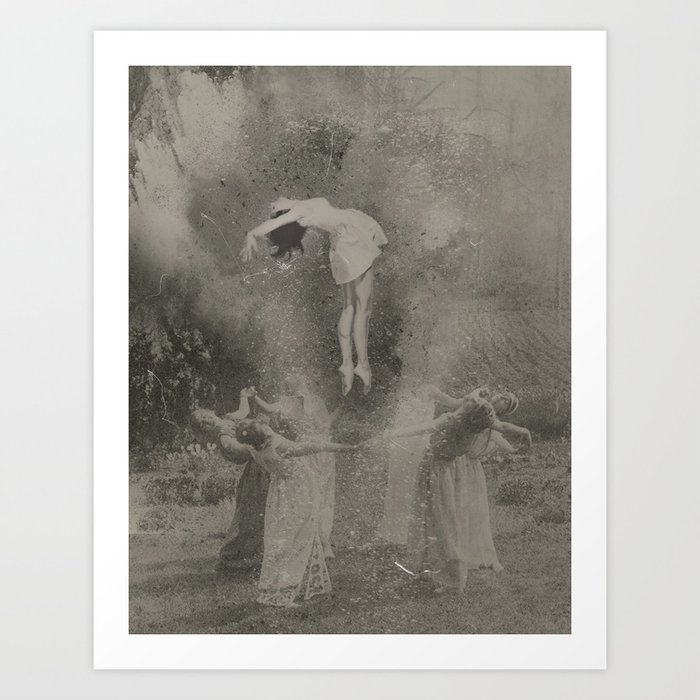 Spirit Photography: The Ecstasy of Magick Art Print