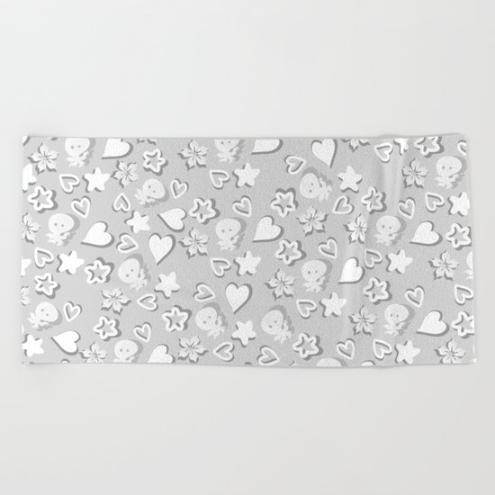 Lovely pattern Beach Towel