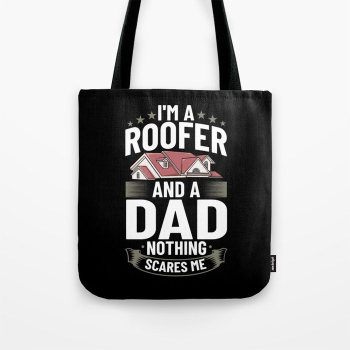 Roofing Roof Worker Contractor Roofer Repair Tote Bag