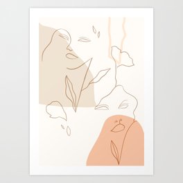 Lines 01 Art Print