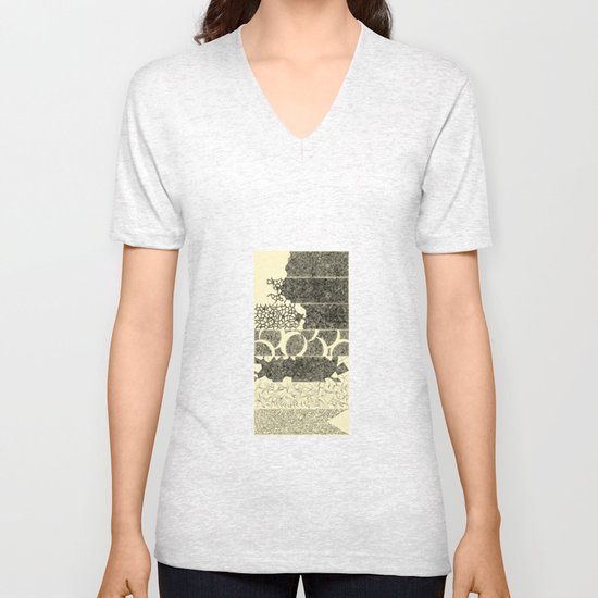 - 7_DoF - Unisex V-Neck