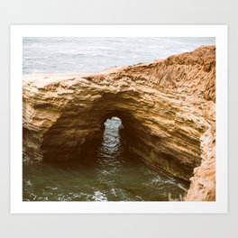 Sunset Cliffs, San Diego Art Print