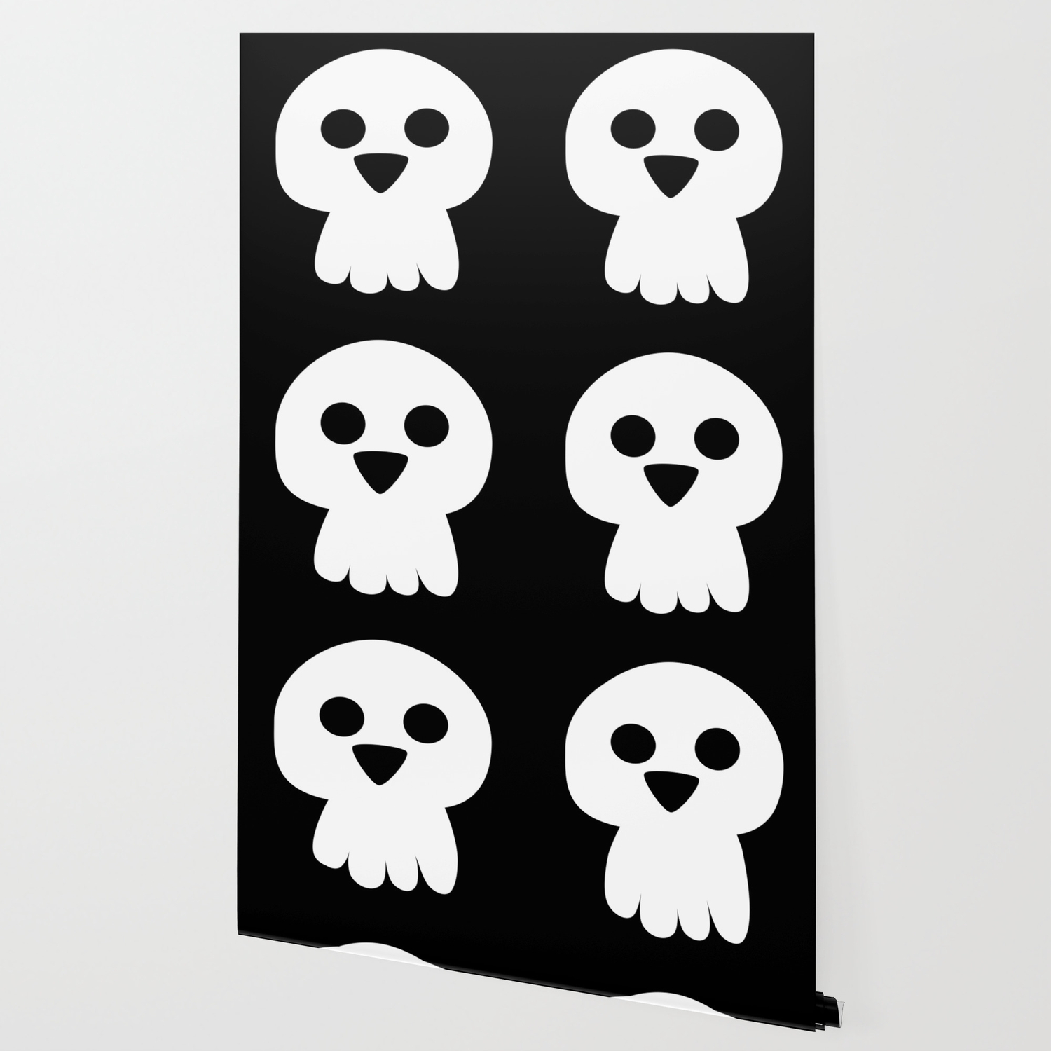 Cute Halloween Skull Wallpaper By Susycosta Society6