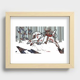 The Wolf Tamer Recessed Framed Print