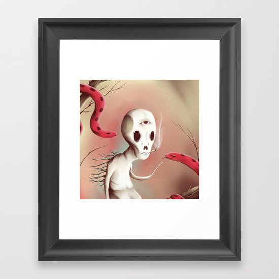 Temptation Framed Art Print