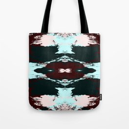 Hisae - Abstract Colorful Art Pattern Tote Bag