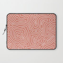 Topographic - Echeveria Pink Laptop Sleeve